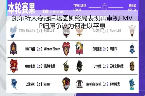 凯尔特人夺冠后塔图姆终局表现再审视FMVP归属争议为何难以平息